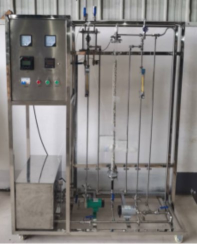 HYHGFH-1連續(xù)流動反應器中的返混測定實驗裝置