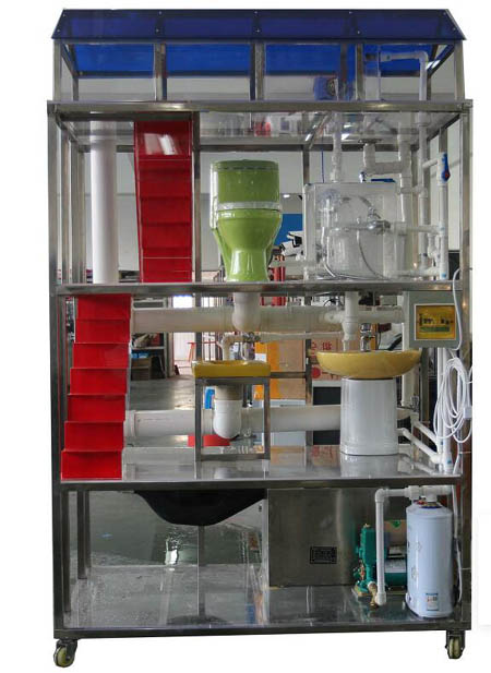 HYPS-3高層建筑通氣管系及同層排水系統(tǒng)實訓(xùn)裝置