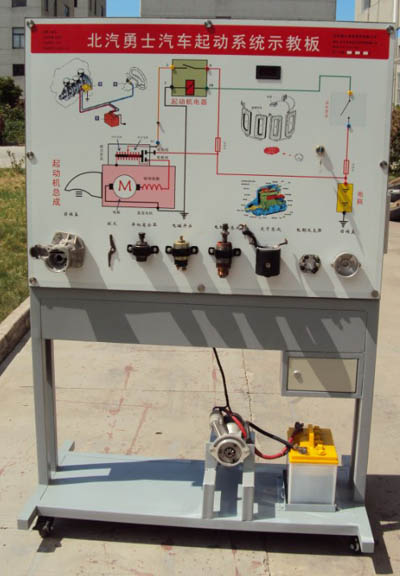 HY-QCYS5 勇士汽車起動系統(tǒng)示教板